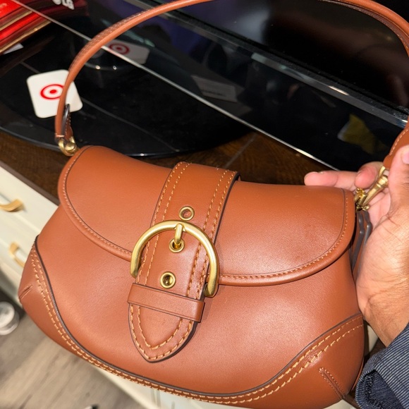 Coach Soho Flap Bag 1941 Saddle - Picture 1 of 10